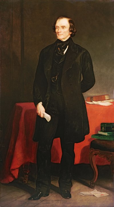 Ritratto di John Russell (1792-1878), 1° Conte Russell, 1853 da Francis Grant